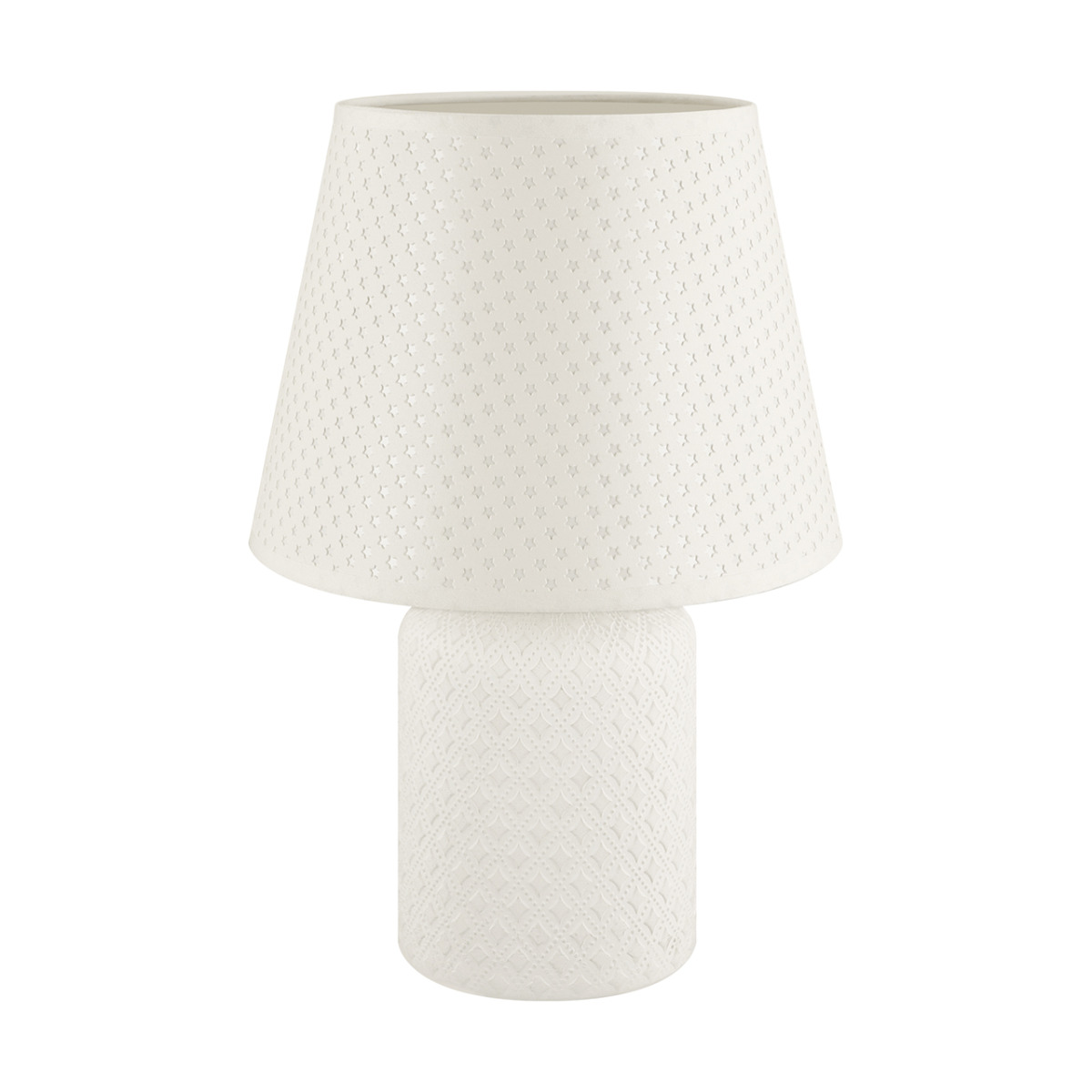 IDEUS 04101 AMOR E14 WHITE Lampka stołowa