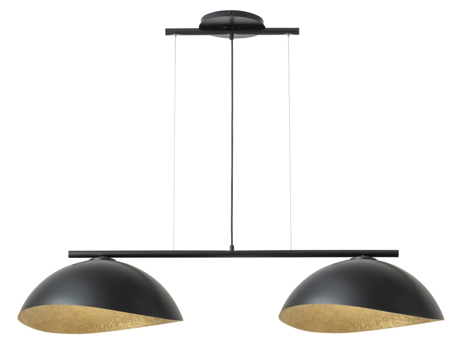 SIGMA 40577 Solar lampa wisząca czarny/złoty