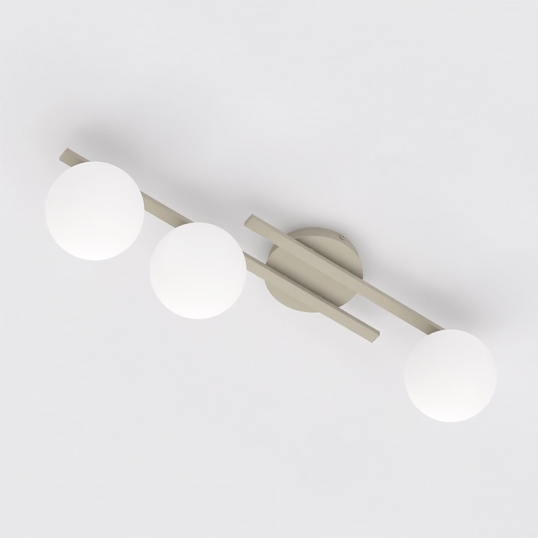 EMIBIG 1689/3 KAIRO 3 MOKKA OPAL LAMPA SUFITOWA