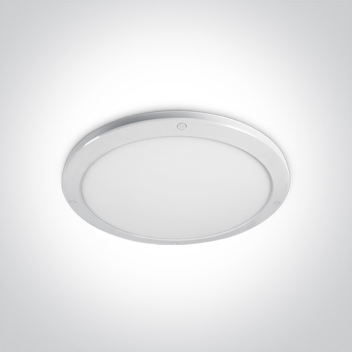 ONE LIGHT 62038F/W/W Doliana 3 biały plafon LED IP40 3000K 38W