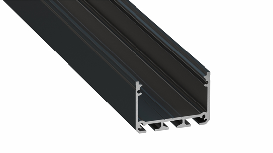 LED LABS 10-0115-10 Profil LED LUMINES typ ILEDO czarny lakierowany 1 m