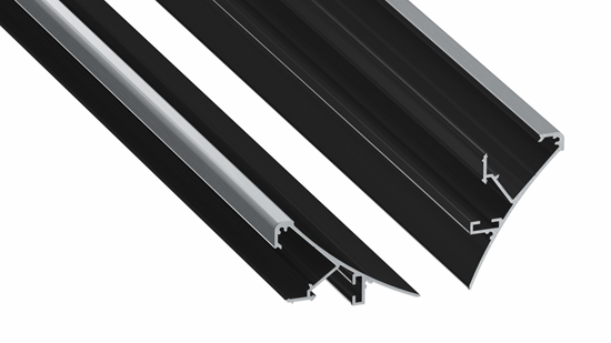 LED LABS 10-0745-20 Profil LUMINES typ LOGI czarny lakierowany 2,02 m