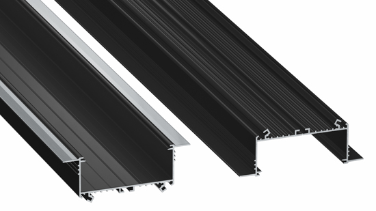 LED LABS 10-0765-30 Profil LUMINES typ SORGA czarny lakierowany 3 m