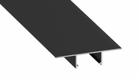 LED LABS 10-0885-10 Profil LED LUMINES typ Plato czarny lakierowany 1 m