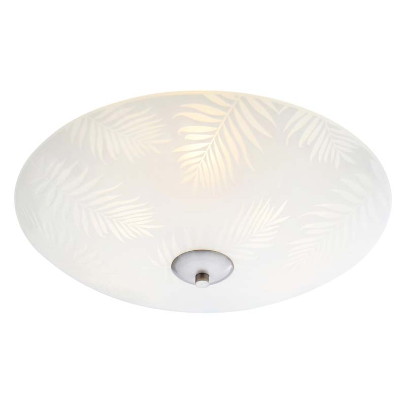 MARKSLOJD 107755 BLAD plafon 3L 43cm White/Steel