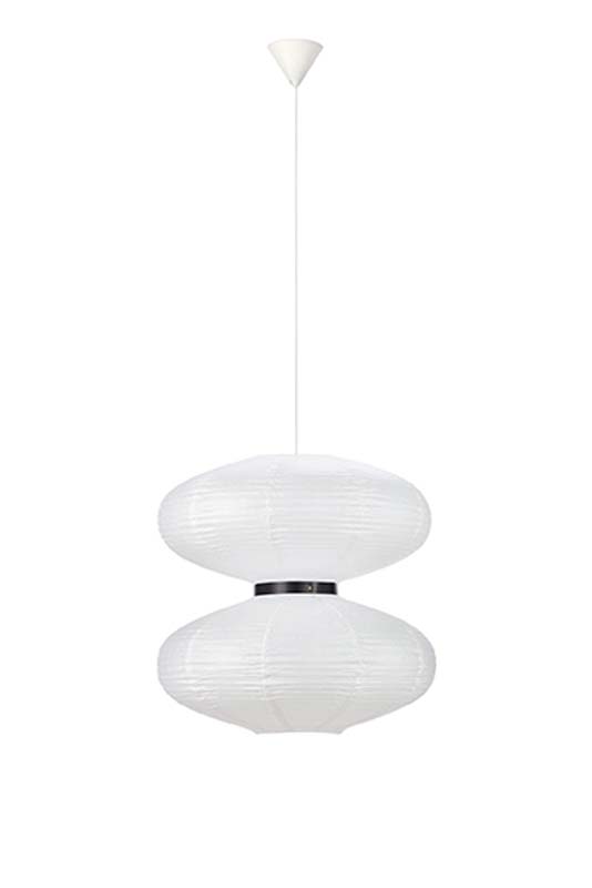 MARKSLOJD 108215 DUAL lampa wisząca 2L White/Black