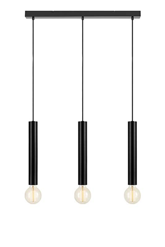 MARKSLOJD 108262 SENCILLO lampa wisząca 3L Black