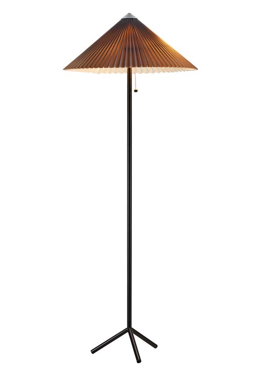 MARKSLOJD 108761 PLISADO lampa podłogowa 2L Black/Grey