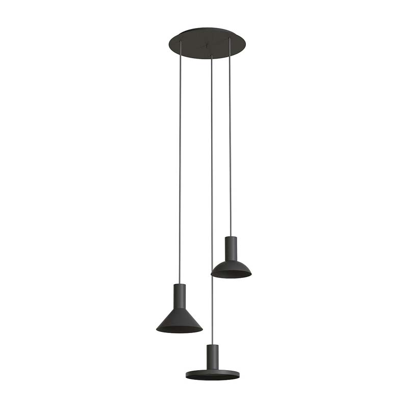 NOWODVORSKI LIGHTING 10905 HERMANOS lampa wisząca czarny