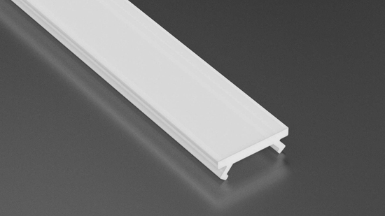 LED LABS 11-2021-20 Klosz do profilu LED LUMINES SLIM PMMA mleczny 2,02 m