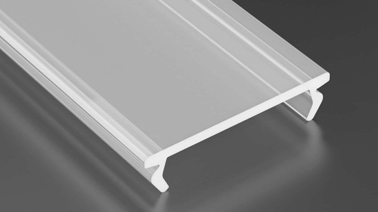 LED LABS 11-2072-10 Klosz do profilu LED LUMINES DOUBLE PMMA mrożony 1 m