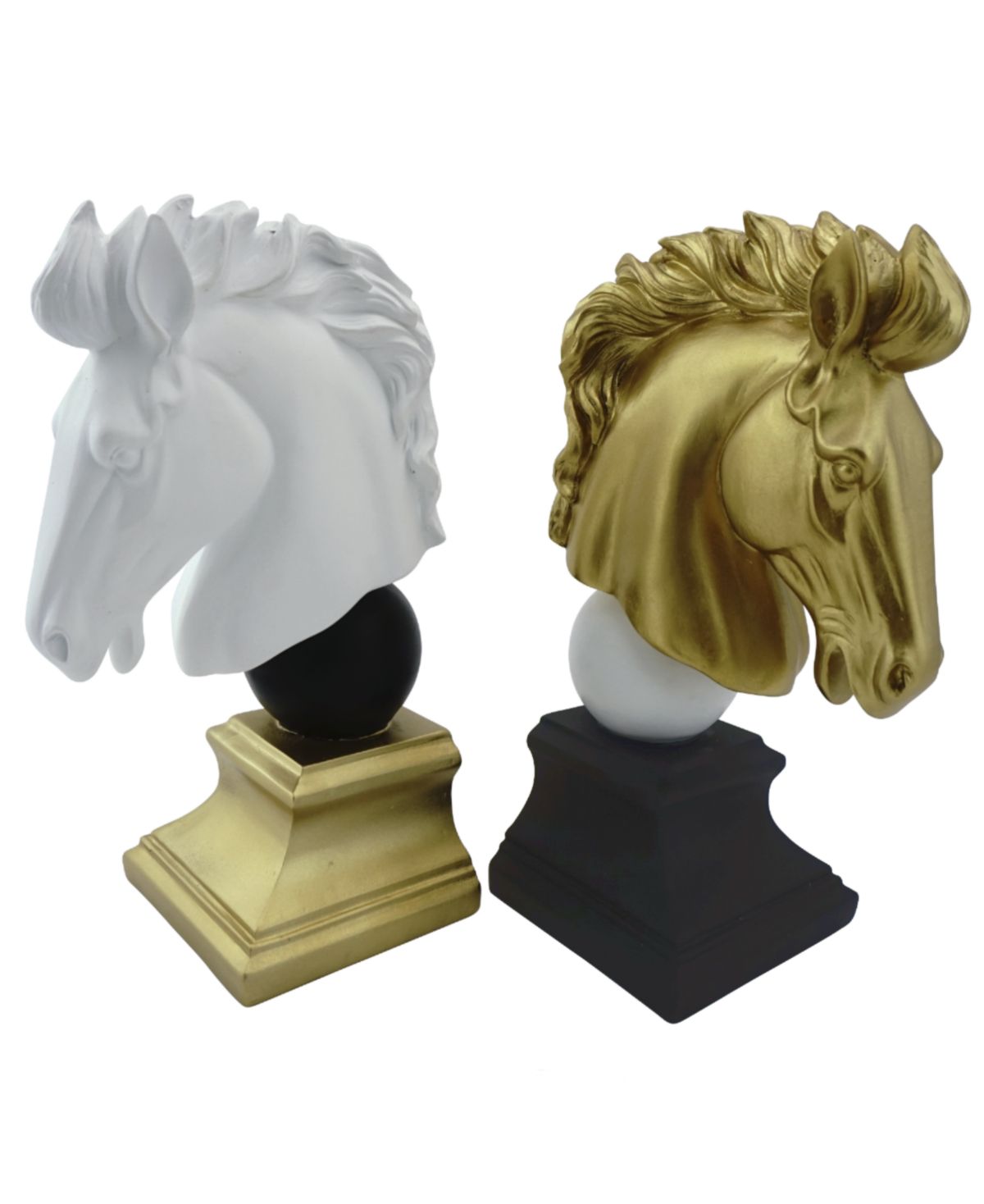 Artehome 200Q303014 Figurka/podpórka do książek Two Horses Book End