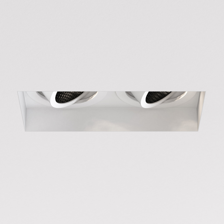 ASTRO 1248022 Trimless Square Twin Adjustable spot biały