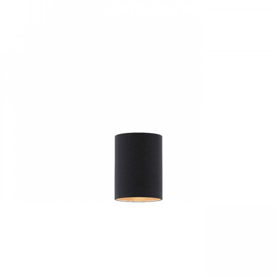 RENDL R11803 RON 15/20 abażur Polycotton czarna/miedziana folia max. 28W