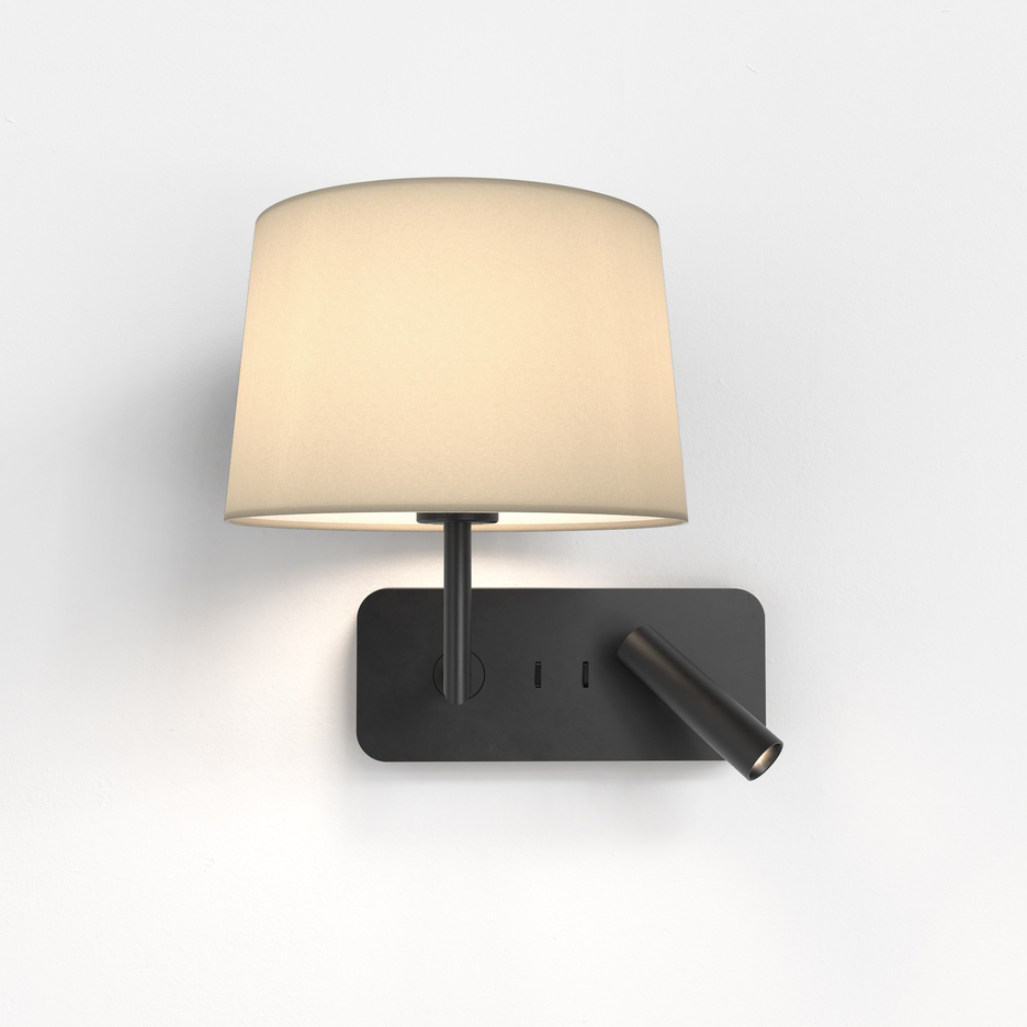 ASTRO 1406013 Side by Side Grande USB lampka do czytania czarny