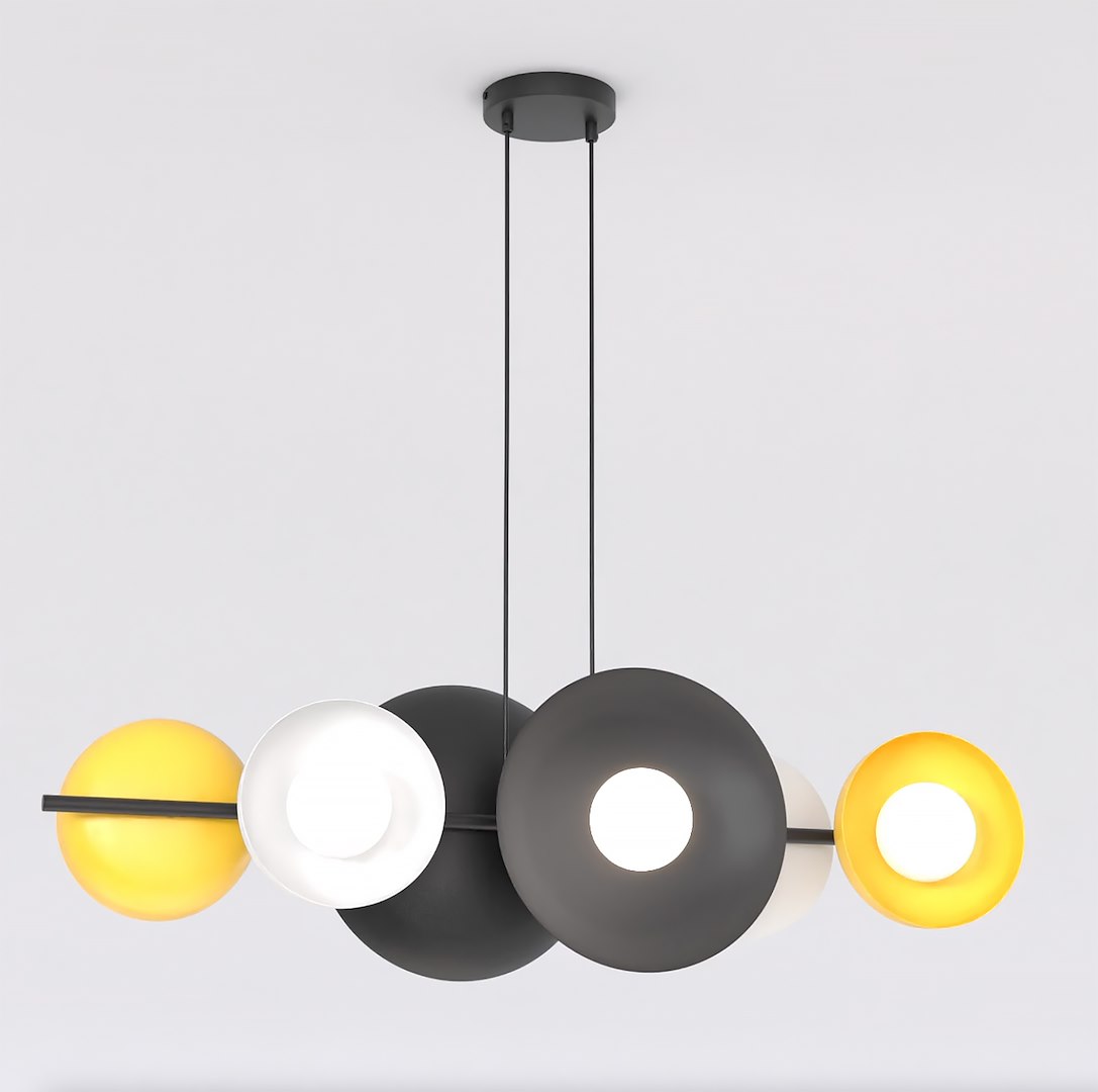 EMIBIG 1485/6 VOLUM 6 BL MIX Lampa wisząca