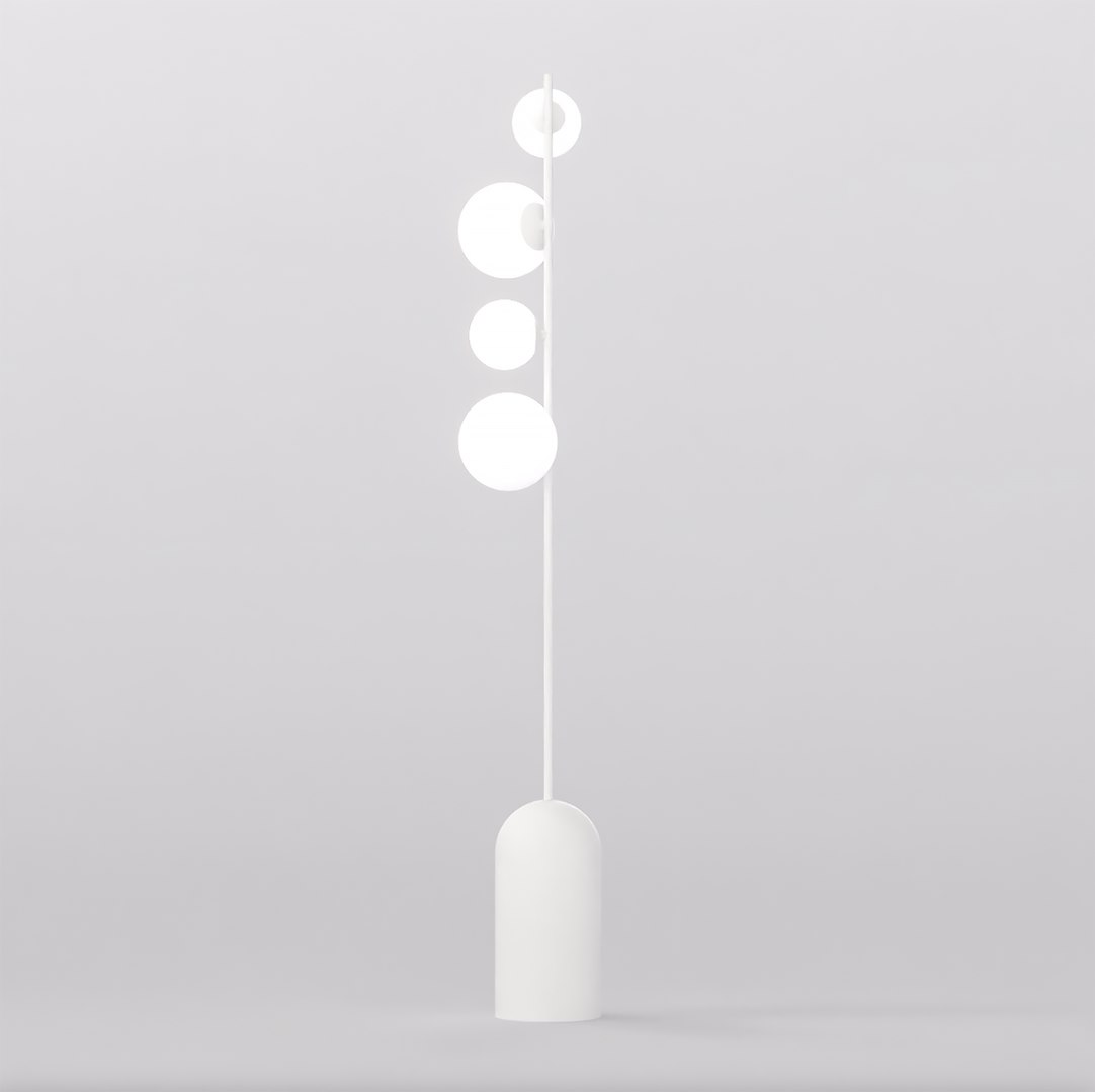 EMIBIG 1500/LP4 ETNO LP4 WHITE Lampa podłogowa