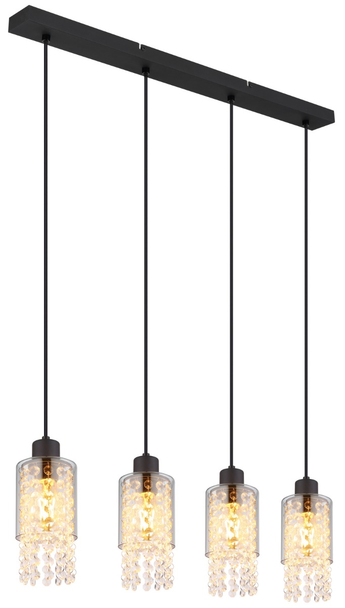 GLOBO 15799-4H BACKEY Lampa wisząca