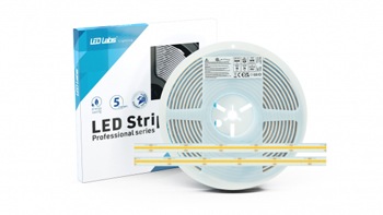 LED LABS 16-1082-01 Taśma 1600 LED COB 12V 10W Biała Ciepła RA90