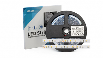 LED LABS 16-2039-01 Taśma LED PRO 3Y 24V 60 LED/m 2835 SMD Biała Zimna, 6W, 300 LED