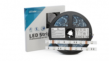 LED LABS 16-2092-03 Taśma PRO 3Y 24V 300 LED 5050 SMD 14.4W RGB IPHS