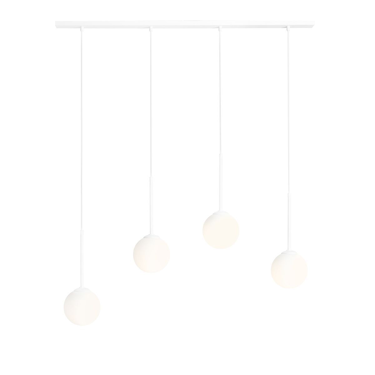 ALDEX 1087L LAMPA WISZĄCA BOSSO 4 BIAŁA