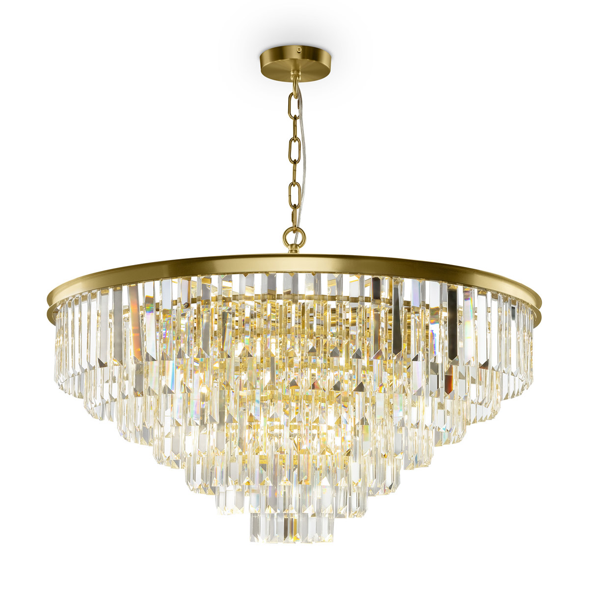 MAYTONI MOD085PL-16BS Neoclassic Revero Pendant Lamp Brass