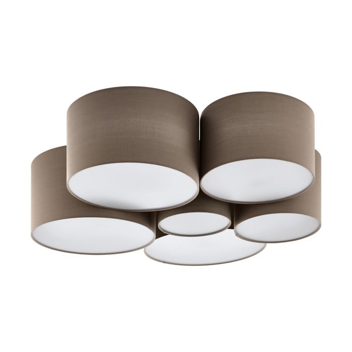 EGLO 98409 LAMPA PASTORE 1 OPRAWA SUFITOWA DL/6 E27 TAUPE PASTORE 1