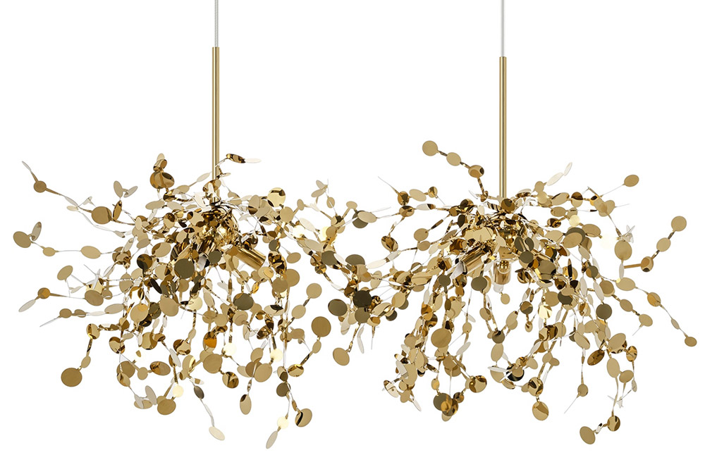 MOOSEE MSE1501100460 Lampa wisząca MONETE złota
