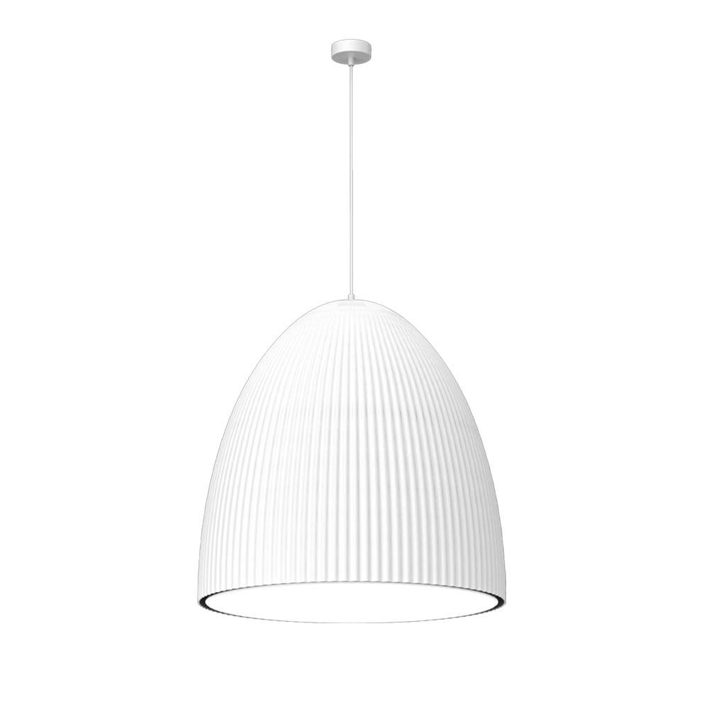 ANTIGO Lampa wisząca Gandra 60x60 - Biała 5028