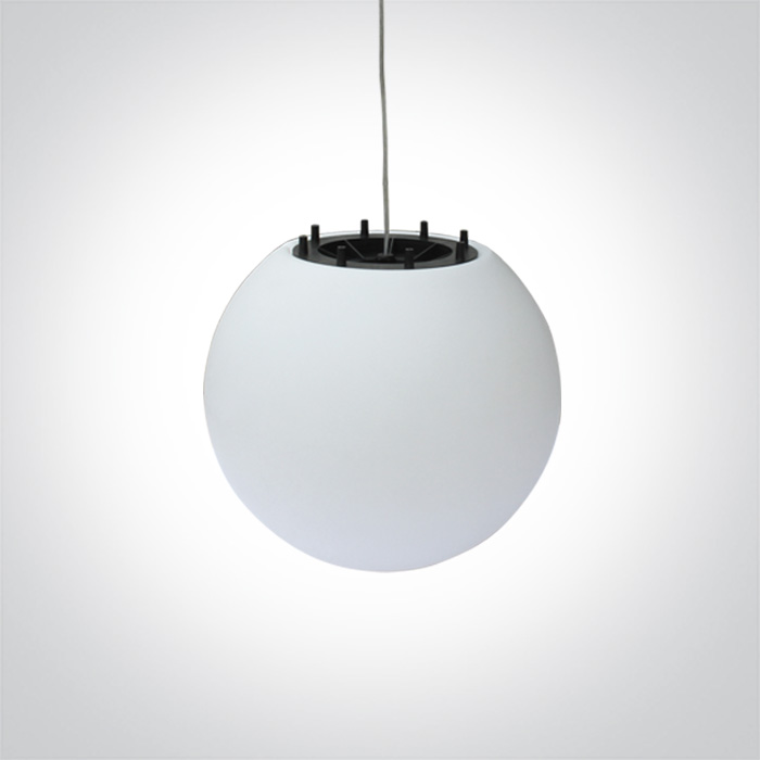 ONE LIGHT 63028B Padi 3 ozodbna biała lampa wisząca E27 IP54 średnica 56cm
