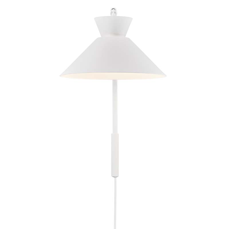 Nordlux 2213371001 Lampa ścienna DIAL E27 40W Metal Biały