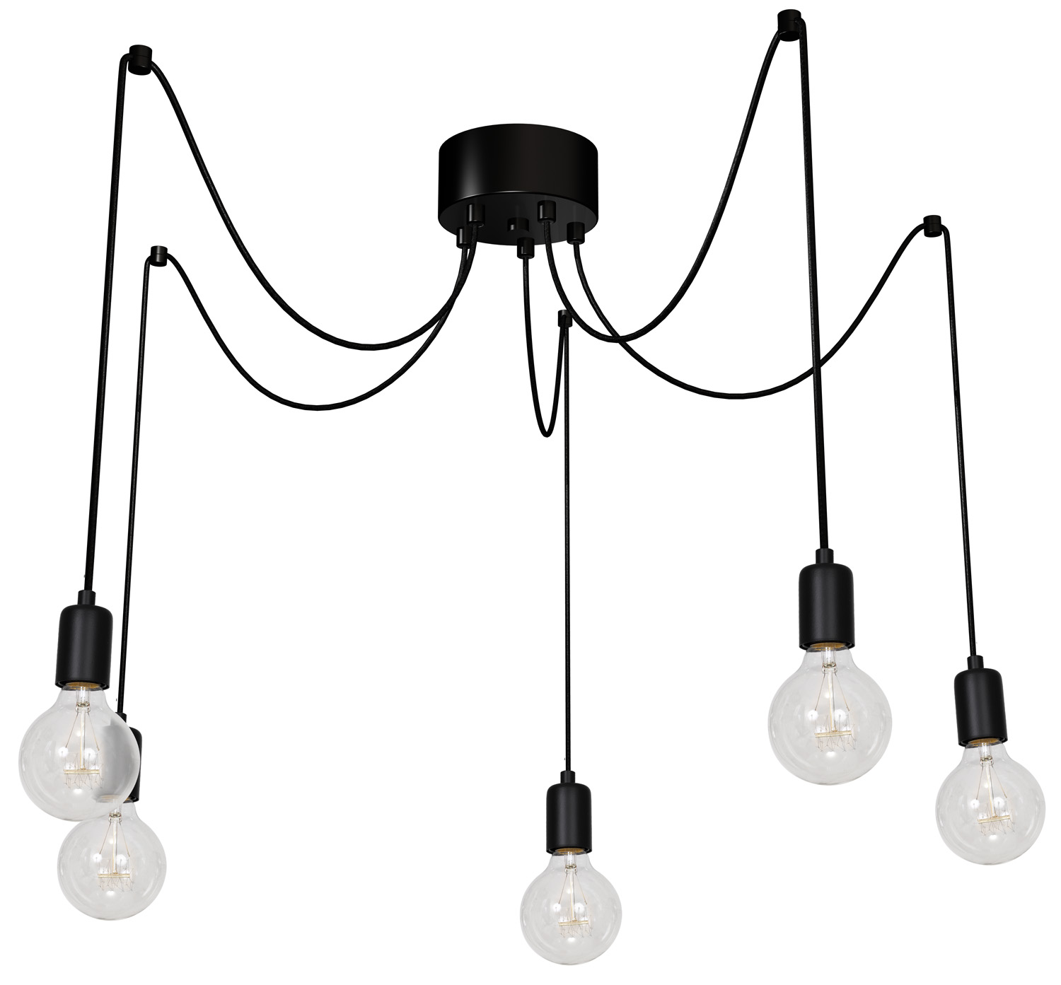 LUMINEX 3950 żyrandol Spindel