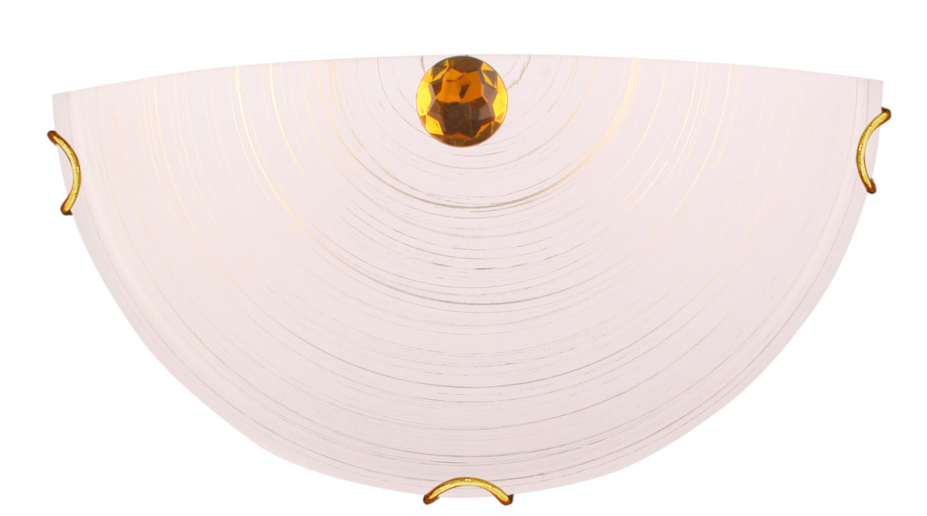 CANDELLUX 11-38947 MILA LAMPA SUFITOWA PLAFON 1X60W E27 ZŁOTY 1/2