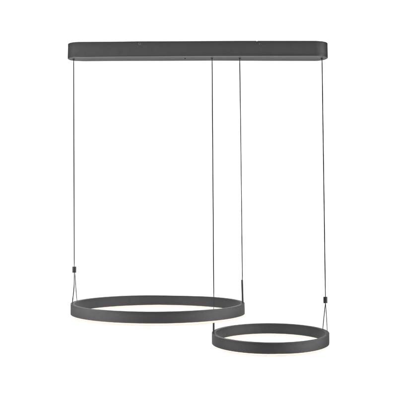 ZUMALINE 2360-18 ESKO LAMPA WISZĄCA CZARNY