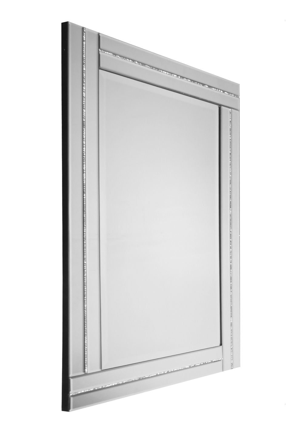 Artehome HJA15071-1 Lustro prostokątne nowoczesne w klasycznej lustrzanej ramie Ariana 60/90 cm