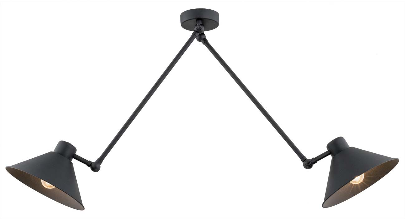 ARGON ALTEA 862 lampa wisząca 2 pł. kolor czarny