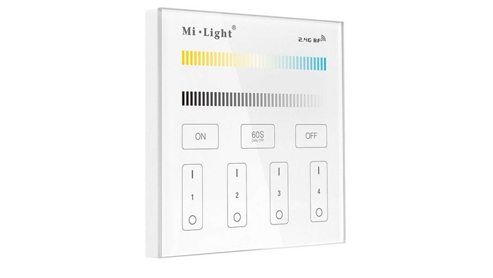 LED LABS 25-0000-53 Mi-Light PANEL NATYNKOWY RF 2.4G 4 STREFY CCT B2