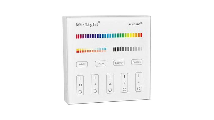 LED LABS 25-0000-61 Mi-Light PANEL ŚCIENNY 230V RF 2.4G 4 STR RGB CCT T4