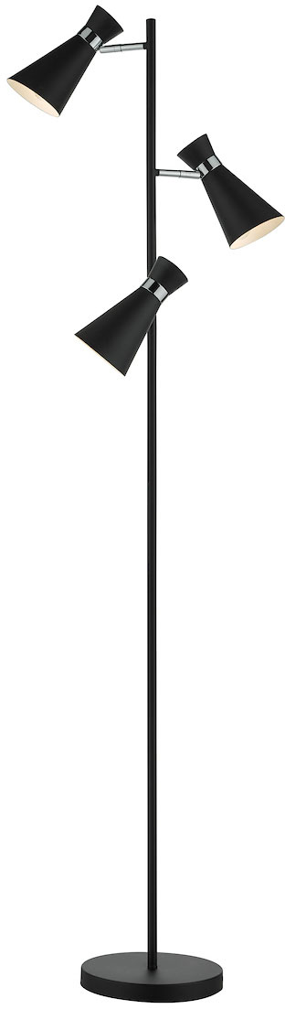 DAR ASH4922 ASHWORTH 3LT FL BLACK POL CHR