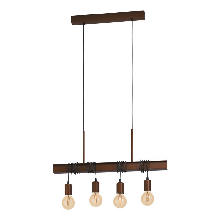 EGLO 43523 TOWNSHEND 4 lampa wisząca Oświetlenie do wnętrz