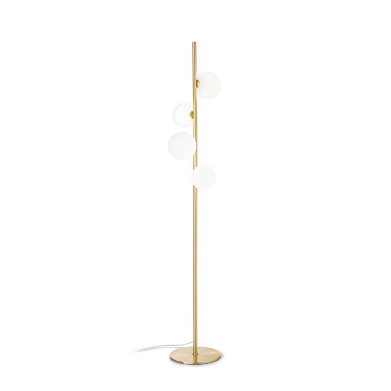 IDEAL LUX 277967 PERLAGE PT4 BIANCO LAMPA PODŁOGOWA biały