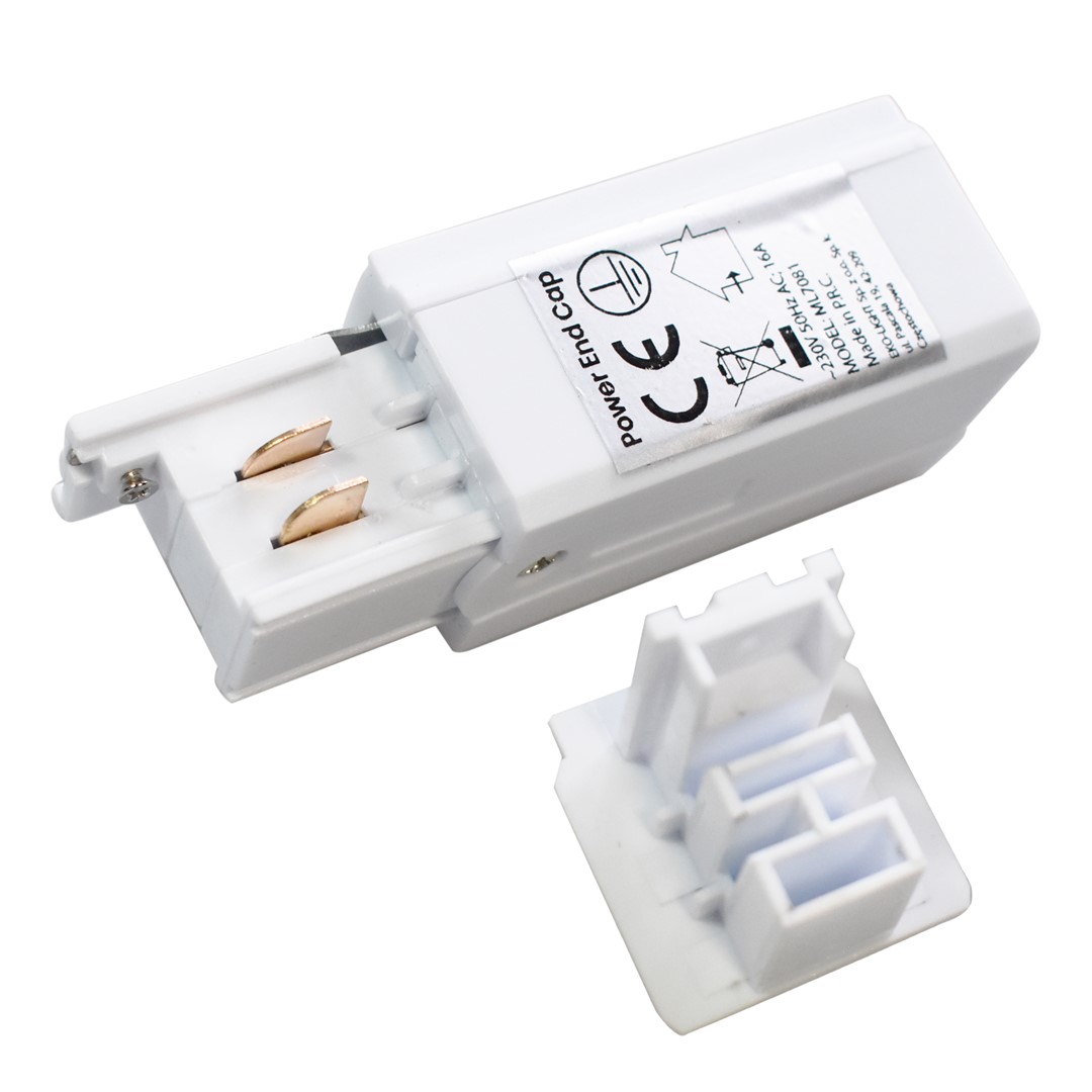 MILAGRO ML7081 Zasilanie Prowadnicy Track Light Biały 3-obwodowy