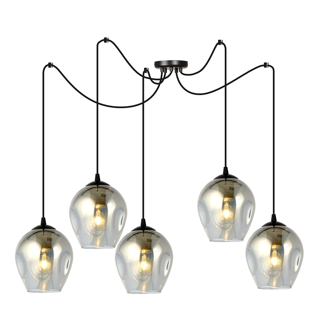 EMIBIG 757/5 LAMPA WISZĄCA LEVEL 5 BL GRAFIT