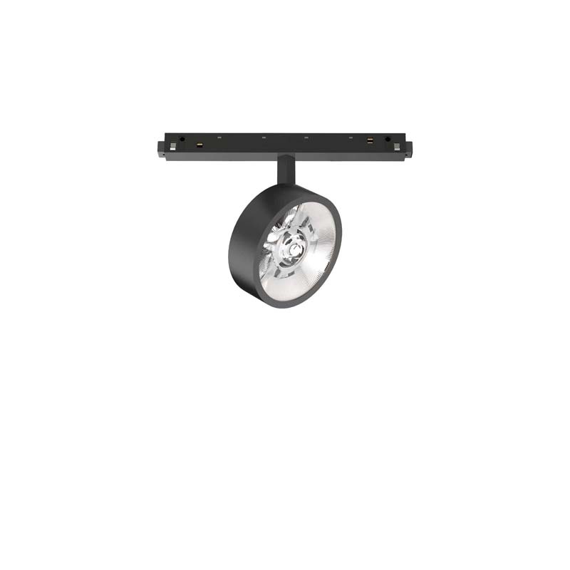 IDEAL LUX 290614 EGO TRACK FLAT SINGLE 09W 3000K ON-OFF BK SYSTEM SZYNOWY czarny