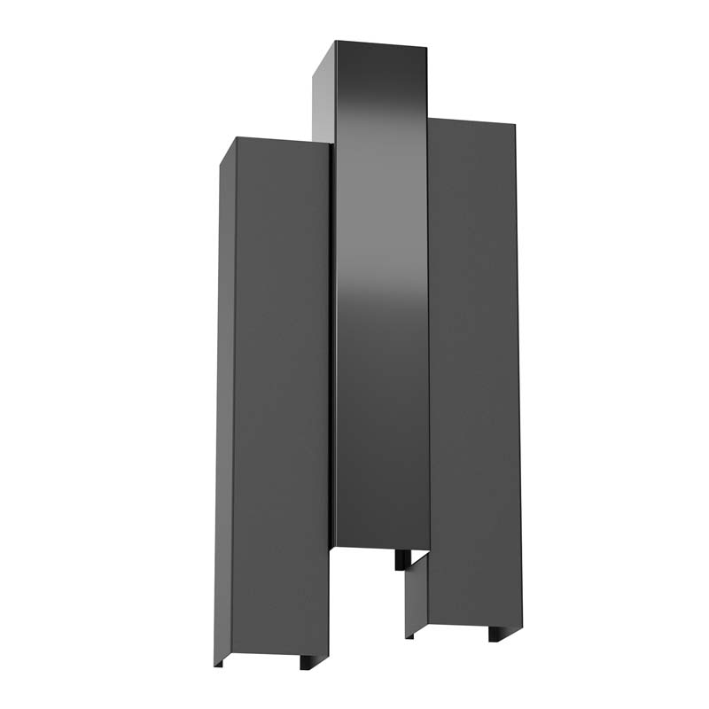 LUMINEX 299 kinkiet Wall black 6xGU10