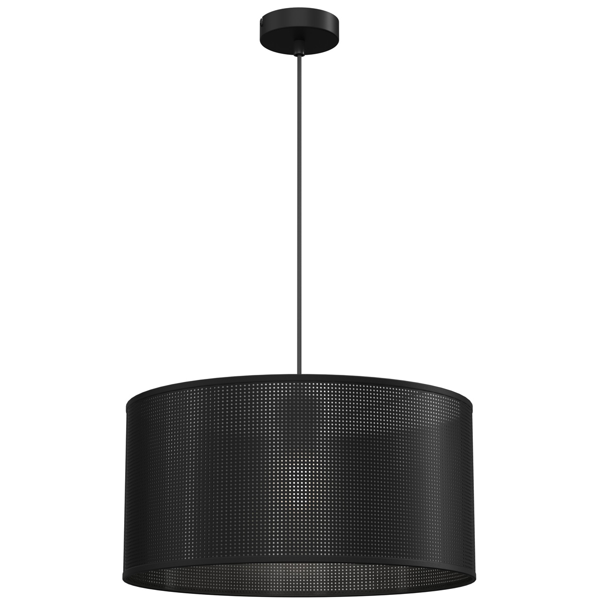 LUMINEX 5238 oprawa sufitowa Loft shade żyrandol czarny