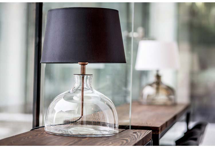 4 CONCEPTS HAGA L212180260 lampa stołowa z abażurem