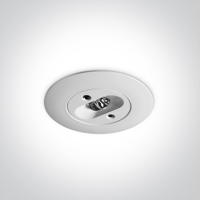 ONE LIGHT 89002 wpuszczana awaryjna dioda LED 2W IP20 dostarczany z nieściemnialnym sterownikiem LED