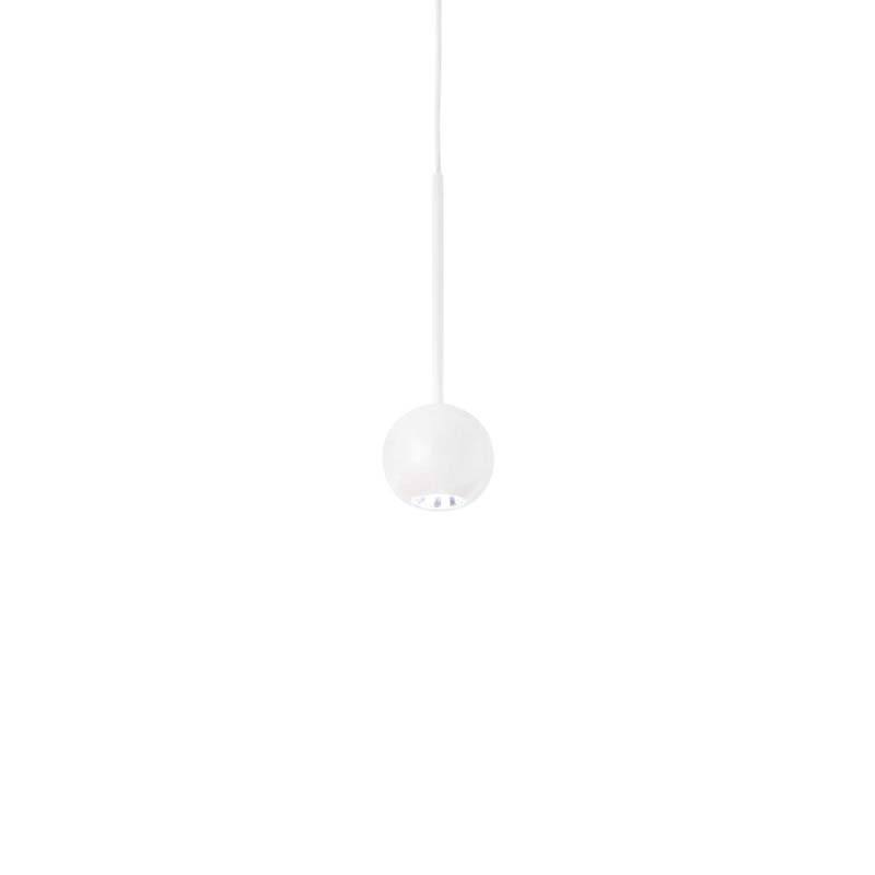 IDEAL LUX 310602 ARCHIMEDE SP SFERA BIANCO LAMPA WISZĄCA biały
